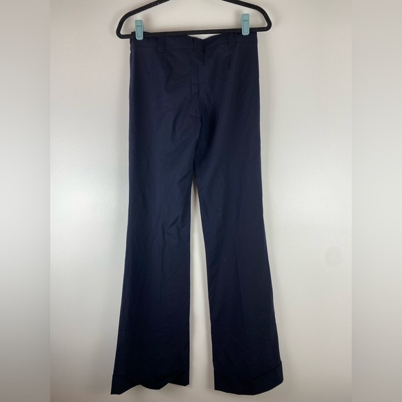 Tory Burch Navy Blue Sailor Style Pants Trousers Women's Size 2 - Picture 3 of 9